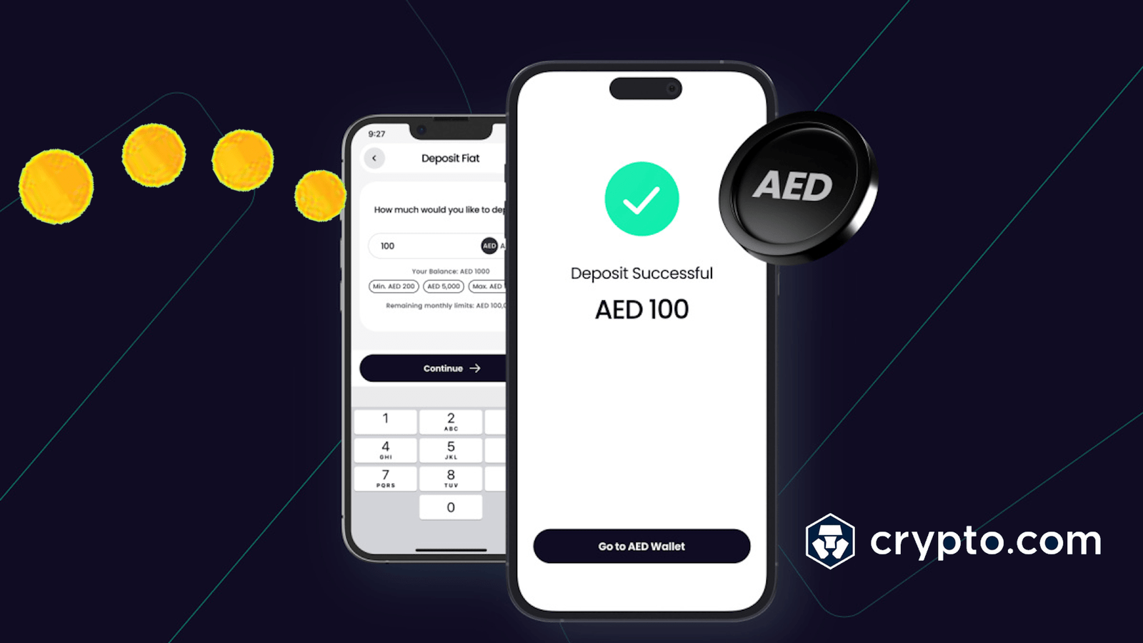 Crypto.com Introduces AED Fiat Wallet for UAE Users