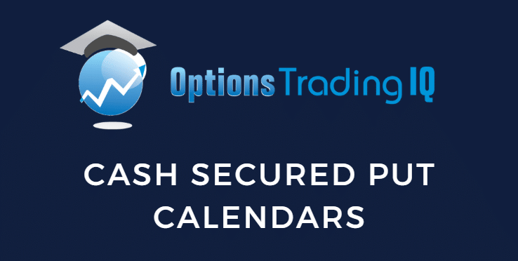 Cash secured put calendar spread strategy